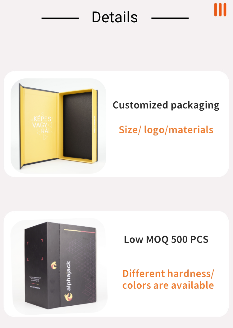 Custom Magnetic Cardboard Gift Packaging Box Mobile Cell Phone Case Packaging Box