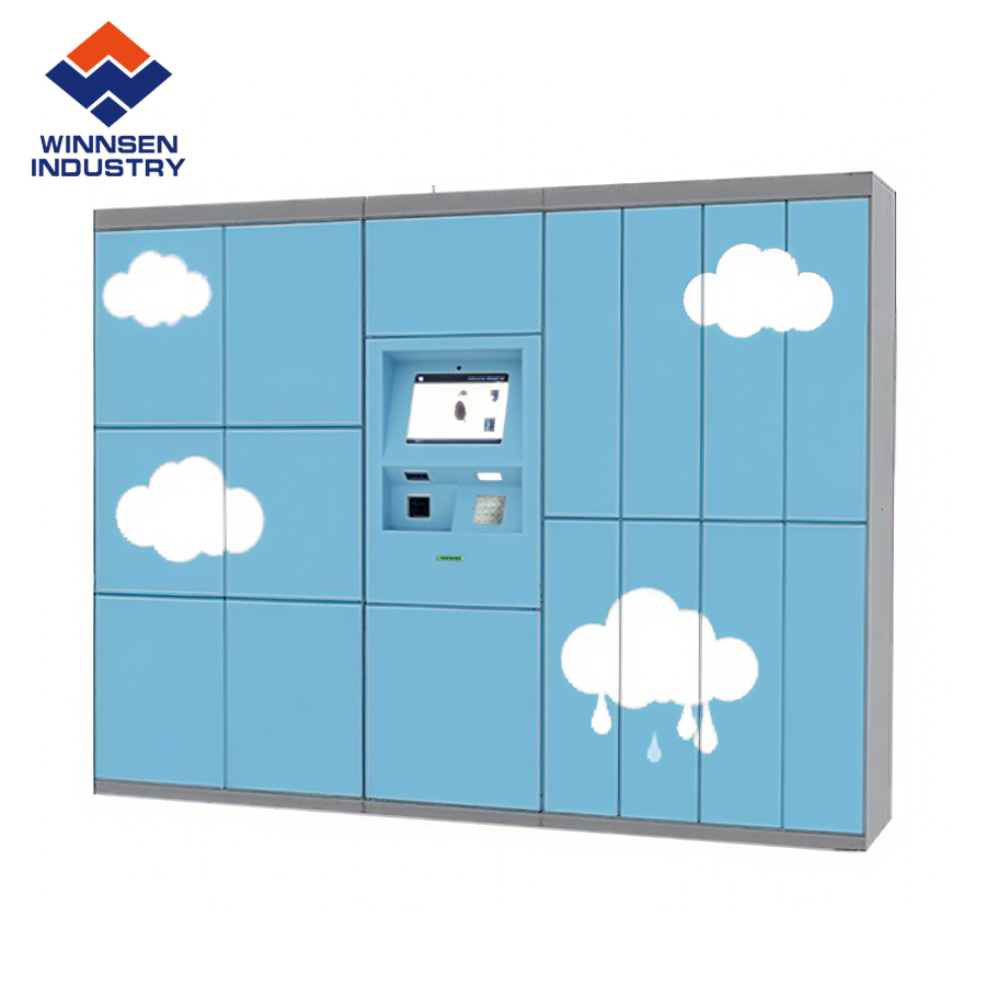 Multi-Function Sanitizing Locker With Printer With Off-Peak Pricing With Mobile Payment