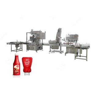 Small Scale Tomato Sauce Filling Line Tomato Paste Filling Machine