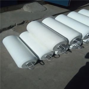 Cylindrical Navy Grey Floating Foam Fender For Ship Protection