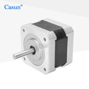 China 【42SHD0001】2 Phase NEMA 17 1.8 deg 26N.cm 0.4A 12V DC 34mm 4 Wires Bipolar Stepper Motor on sale