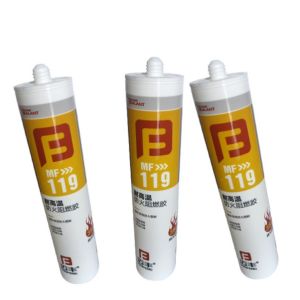 Cheap High Temperature Silicone Fireproof Sealant White 350 Fire Stop for sale