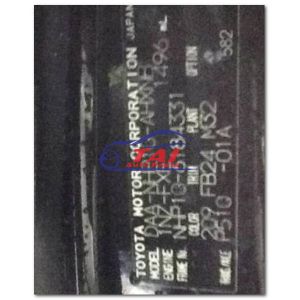 Used 1NZ-FXE Engine Apanese Engine Parts Steel Material With Good Condition