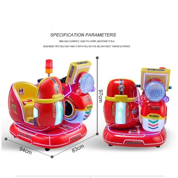 110V/220V/230V Voltage Indoor Amusement Happy Motor Rocking Machine for Double