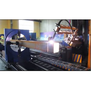 Round / Square Pipe Cutting And Beveling Machine For Steel Fabrication