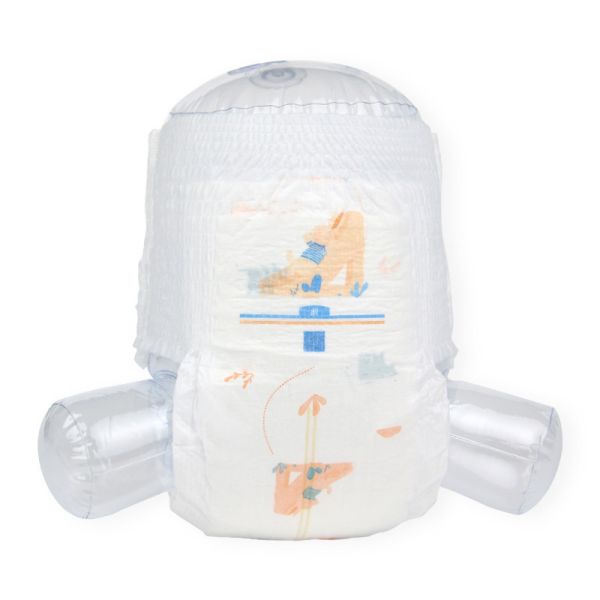 OEM Disposable Baby Pull Up Pants Diapers With 3D Leak Prevention Channel