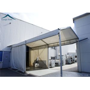 Temporary Warehouse Tent With Aluminium Structure Waterproof / Fireproof