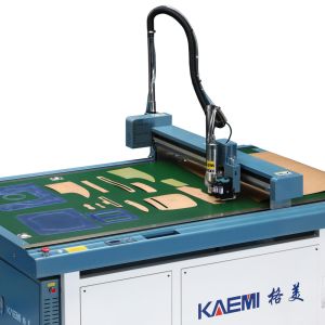 Blue Frame 1500x900mm Flatbed Template Cutter CAD PVC Board Milling Cutter