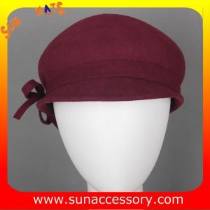 9140784 Sun Accessory customized winner fashion 100% wool felt Ivy hats, women