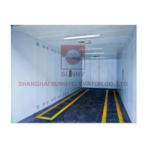 China Painted Steel Freight Elevator 5000kg Capacity 0.5m/S on sale
