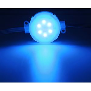 SMD5050 1.5W RGB LED Pixel Point Light for Outdoor Lighting 50mm Building House