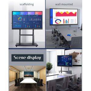 Infrared Touch Digital Smart Whiteboard Touch Screen Educational Board 60Hz