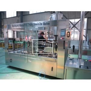 100% Factory for sale Siemens touch screen Control Fizzy Water Washer Filler