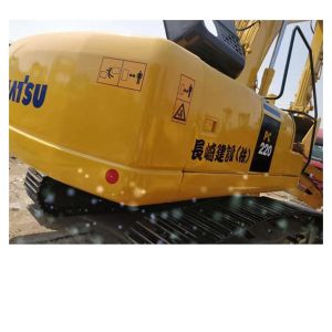 Tracked Used Excavator Machine PC220-7 With 1.2M3 Bucket Second Hand Constructio