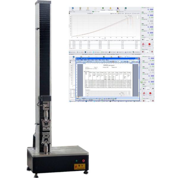 220v 1kn Electronic Universal Testing Machine For Steel Wire Tensile Strength