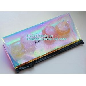 Zip lockk plastic waterproof bag for swimsuit, slider zipper pvc pouch Zip lockk