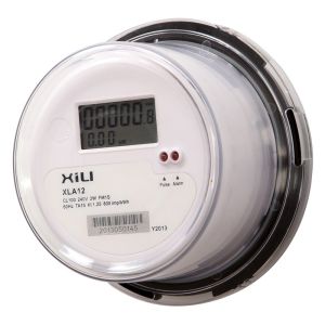 ANSI Socket Type single phase watt hour meter , energy consumption meter