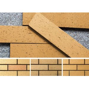 Cheap Outdoor Thin Clay Split Face Brick With Wire - Cut Face 240x60mm for sale