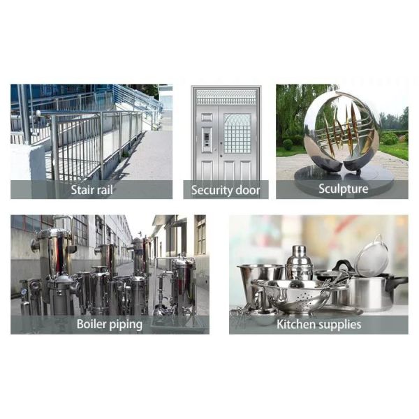 SUS304 2205 Stainless Steel Tube 2507 1 / 2”SCH40 Cold Rolled BA Bright