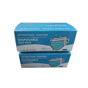 Antibacterial Medical 3 Layer Mask Ear Loop Face Mask With Nelson