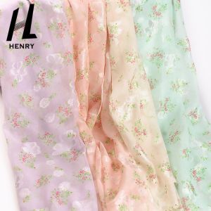 Cheap ODM Printed Chiffon Material Wedding Dress Tulle Fabric for sale