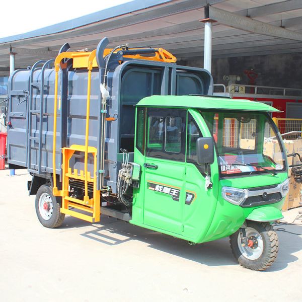 Factory Price Mini Electric Tricycle Garbage Trucks 3CBM Garbage Collection
