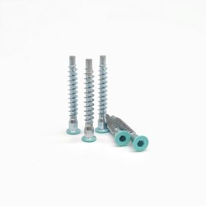 Countersunk Hexagonal Socket Roller Screw Furniture Self-Tapping Screw Straight
