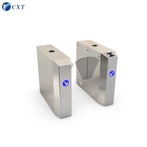Flap Barrier Gate with Fast 0.5s Opening/Closing Time, Wide 1030mm Passageway,