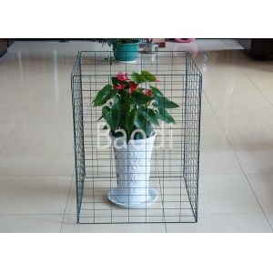 Collpasible Green PVC Wire Compost Bin 690 X 890mm , Wire Mesh Screen Panels