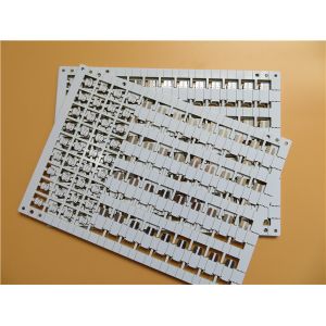 HASL PCB with 2 Types of Design In a Panel To Save Money with white soldermask