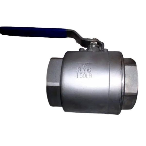 Quality Handle Stainless Steel 2PC Ball Valve with Customized Threaded Connections wholesale