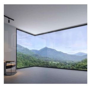 China Soundproof Panoramic Aluminum Fixed Window Triple Glazed For Living Room on sale