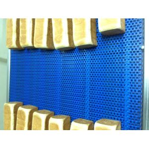 Thermoplastic flush grid belting UNI CHAIN SNB M2 34% open top conveyor modular