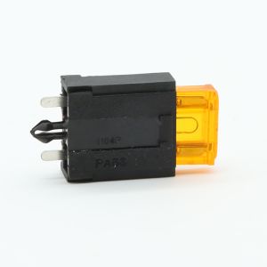 Nickel Plated Phosphor Bronze Terminal Mini PCB Mounting Blade Fuse Holder