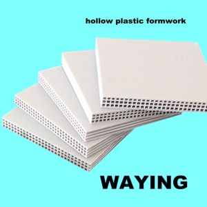 Green PP Plastic 1220*12MM Plastic Column Formwork