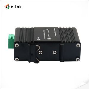 Mini Industrial 10/100/1000Base-T to 100/1000Base-X SFP Ethernet Media Converter