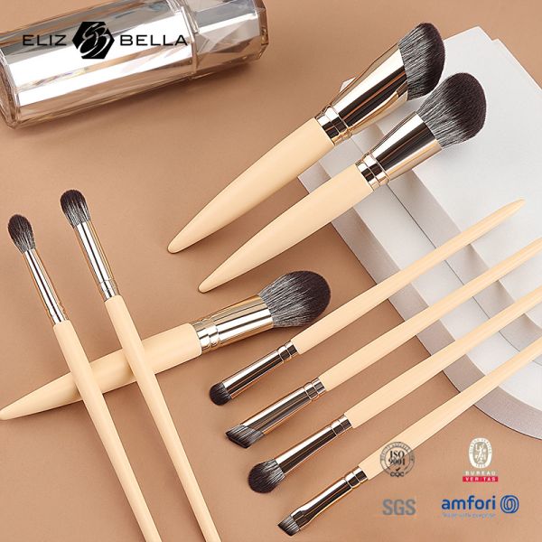 Quality Customized Make up Cosmetic Brush Set Luxury Mini Travel Set for Fashionable wholesale