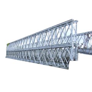 Material Steel AISI Temporary Bridge Structures For Car
