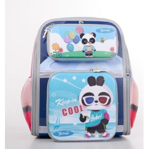 Chilrden School Bags DIY Waterproof Backpack Detachable Plastic Zipper EVA