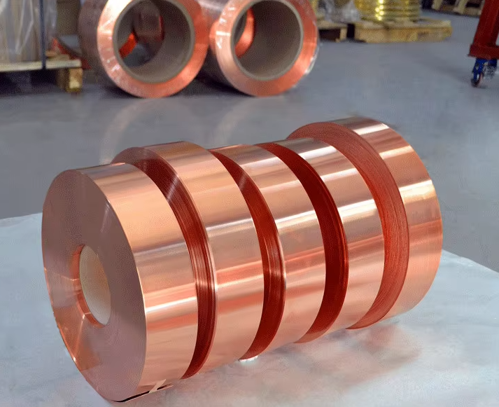 Lithium Ion Battery Anode Substrate Copper Foil 8um 9um 10um 12um 15um Double