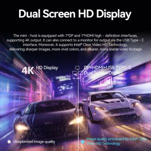 Intel Core i7 Series Processors Gaming PC With Single LAN And Dual 4K HD Display