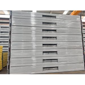 Quick Assembly Container Office Waterproof Fireproof Modular Steel Frame Flat