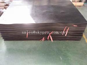 Cheap Black Self Adhesive Commercial Rubber Mats 1mm-50mm Thickness , 1m-2m Width for sale