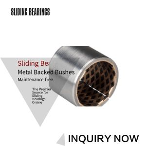 800 Bimetal Bearing Bushes CuPb10Sn10 Thin Walled Graphite Self - Lubricating