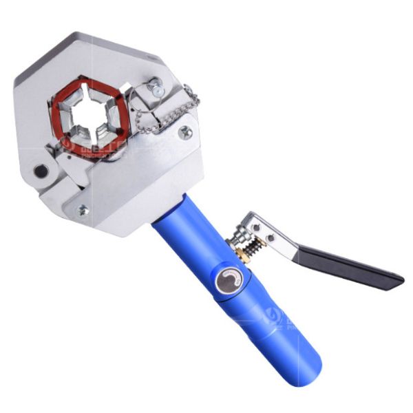 Quality Portable 5/16"-5/8" AC Hose Crimper Tool Kit For Manual Air Conditioning Pipe Crimping wholesale