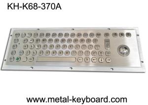 China USB Self - Service Terminal Metal Computer Keyboard with Trackball on sale