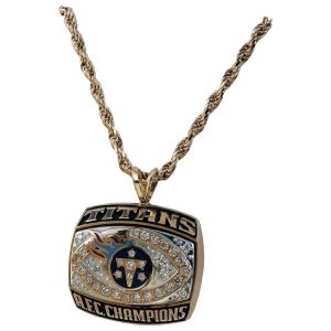 Engraved 18k Softball Custom Necklace Pendant