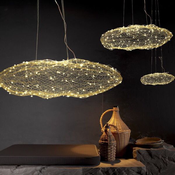 Quality Luxury LED Modern Decorative Pendant Chandelier Cloud Light wholesale