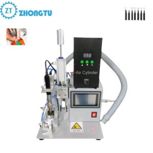 Precise High Efficiency Semi-Auto Soldering Machine for Power Plug AUX PCB