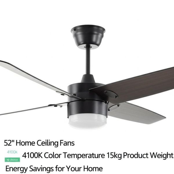 Quality Manufacuture 3 Wind Speed Ceiling / Boom Mount Modern LED Ceiling Fans With Energy Efficiency And Energy Star Certification wholesale